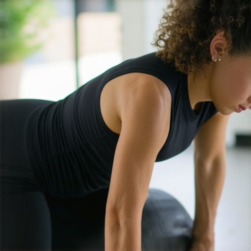 Effective Use of Foam Roller for Back Health. Individual demonstrating foam rolling on their back in a well-lit gym environment.