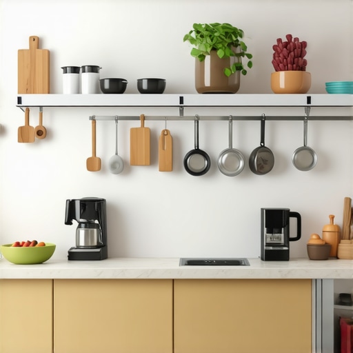 A kitchen with counters at elbow height, frequently used items within reach, and proper lighting