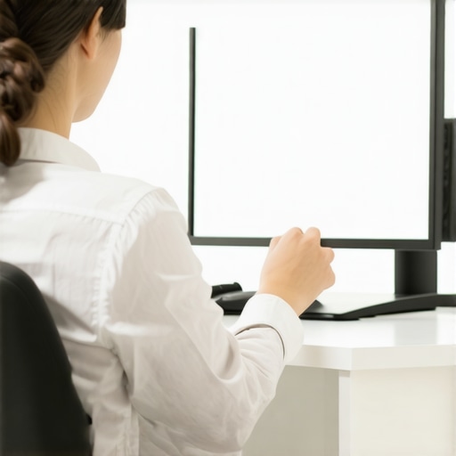 How Slightly Raising Your Screen Ends That Persistent Ache in Your Upper Neck