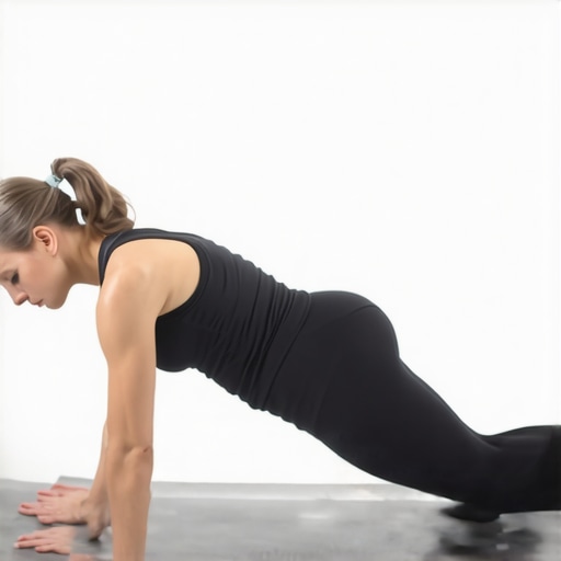 Individual practicing hip opening stretch to improve back flexibility