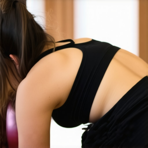Individual rolling out their back with a foam roller to release muscle tension