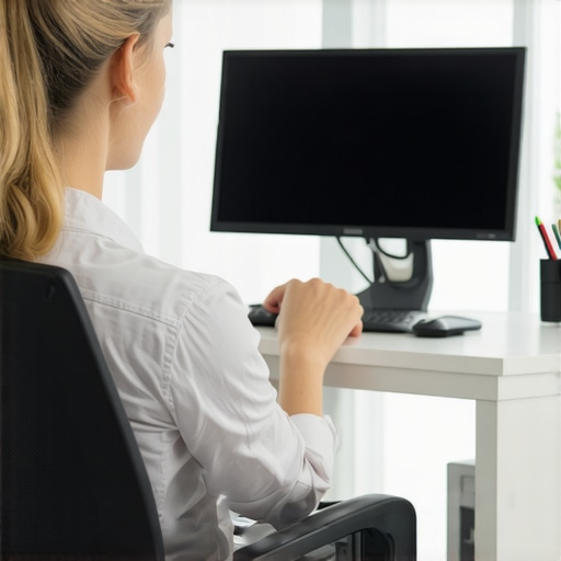 How to fix your forward head posture at your desk