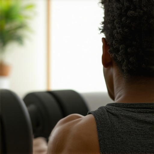 Individual performing back release exercises using a foam roller to improve mobility.