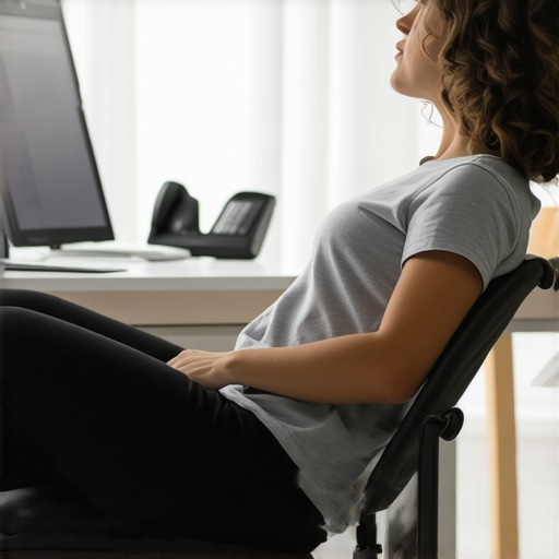 The Seated Glute Stretch That Calms Sciatica While You Work