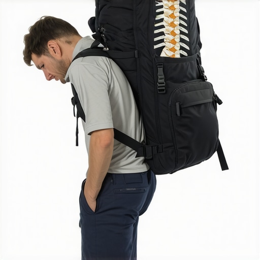 Why Your Heavy Backpack Is Shifting Your Center of Gravity and Damaging Discs