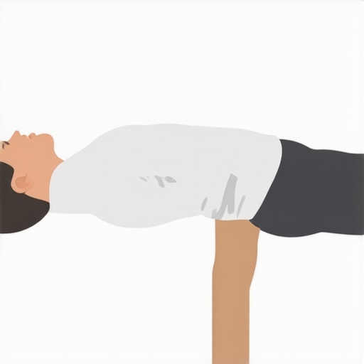 Person demonstrating mobility drills to improve neck and back flexibility and neurological function.