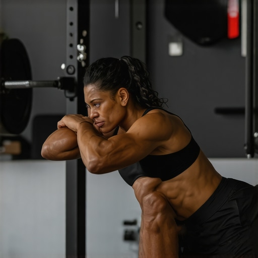 Person doing hip stretches and mobility drills to improve squat depth