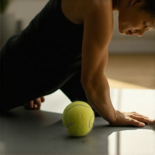 How to Use a Tennis Ball to Release Deep Glute Tension