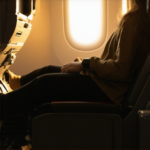How to sit on a plane without your legs going numb