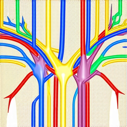 Nerve Pathways in the Neck Anatomical diagram showing cervical nerve pathways and common entrapment sites