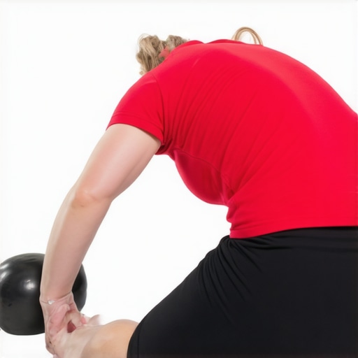 Self-Myofascial Release for Back Health Individual rolling out their back with foam roller and gentle massage balls for mobility