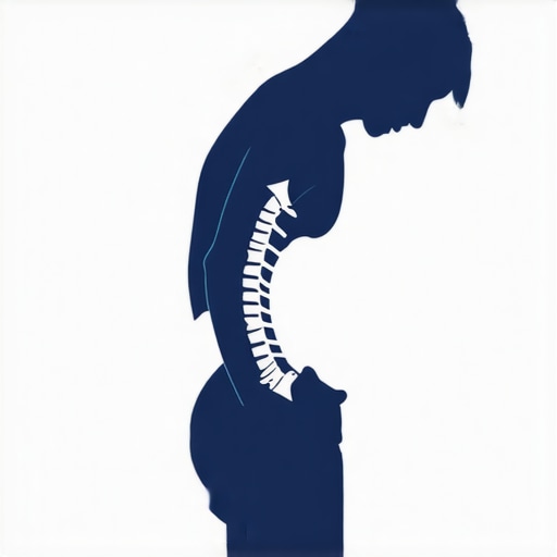 Diagram showing 360-degree core expansion to protect the lumbar spine.