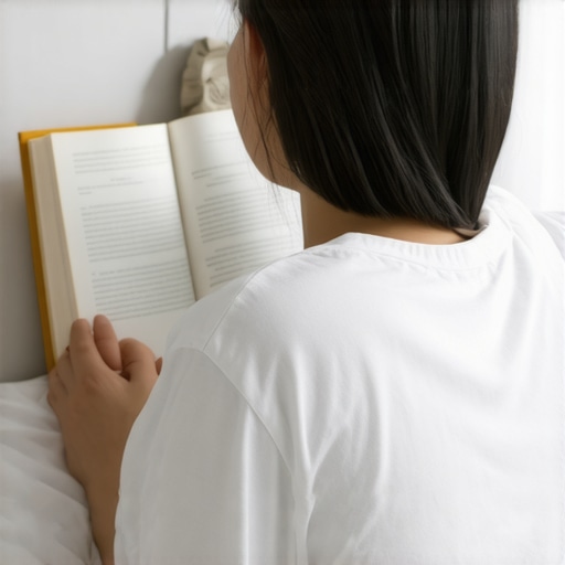 How to fix the 'head forward' posture while reading in bed