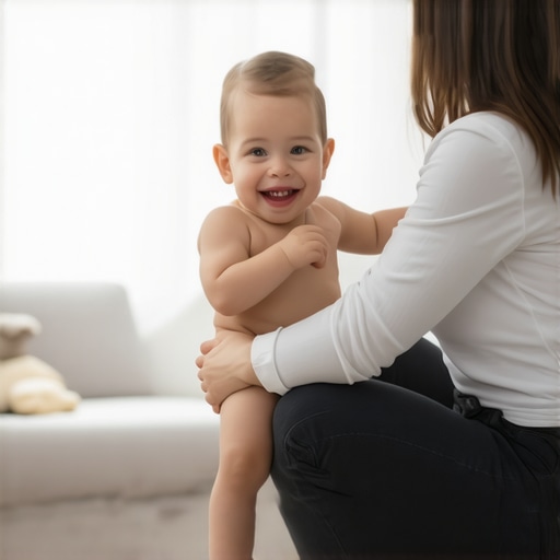 How to pick up a toddler without risking a disc flare-up