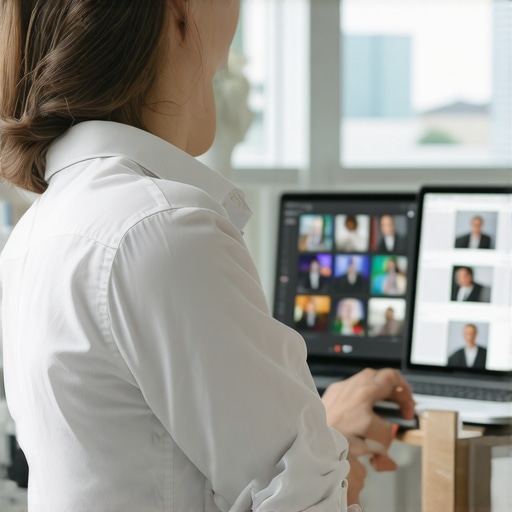 How to stretch your neck safely while sitting in a zoom meeting
