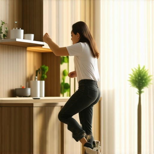 How to use a step stool to save your lower back in the kitchen