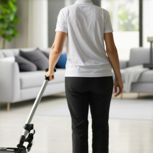How to vacuum your house without straining your lower back