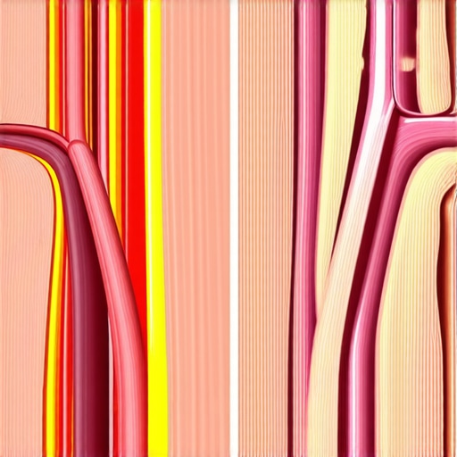 Diagram illustrating how nerve gliding reduces sciatic nerve tension compared to traditional stretching.