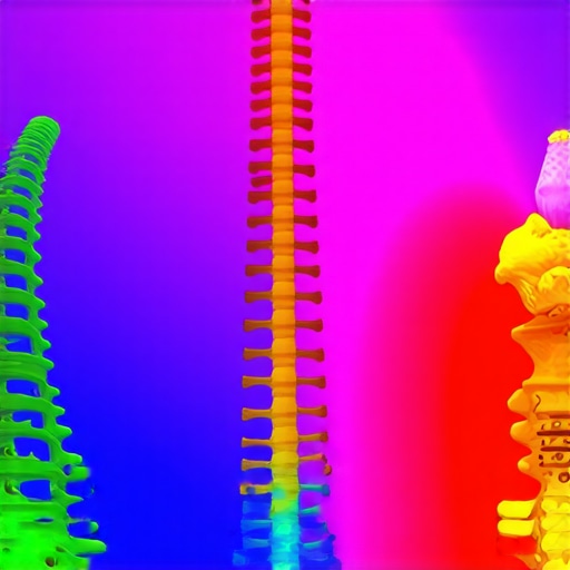Anatomical diagram showing how different sitting postures affect spinal disc compression.