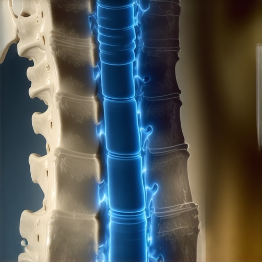 An anatomical illustration showing the importance of movement for spinal disc health and hydration.