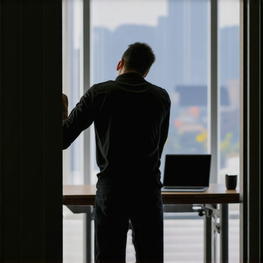 The 30-second doorway stretch for people who work at a laptop