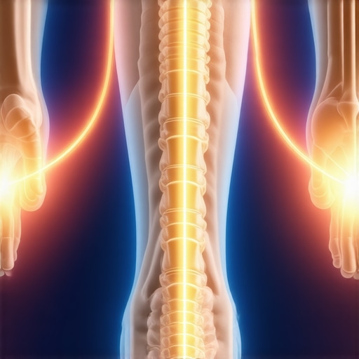 Diagram showing how ankle stiffness impacts lower back health