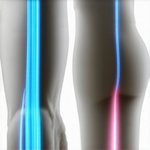 Diagram of the superficial back line fascia showing how calf tightness can influence neck pain.