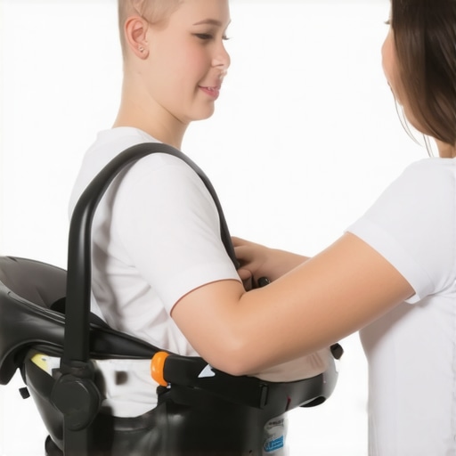 The Proper Way to Carry a Car Seat to Avoid Back Strain