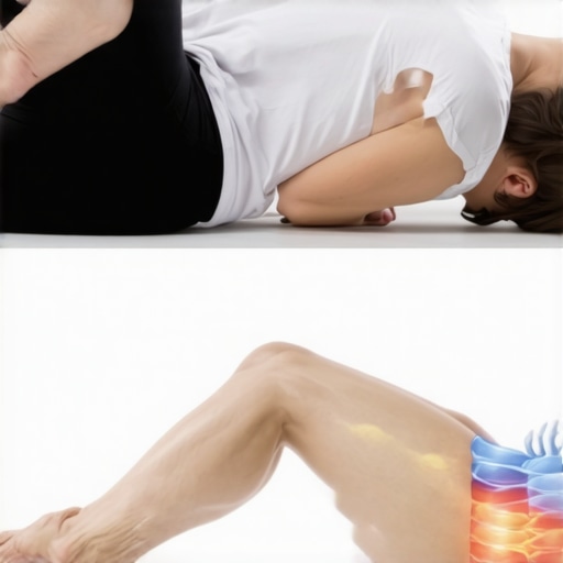 The danger of overstretching a sensitive sciatic nerve Illustration of neural tension vs muscle tightness