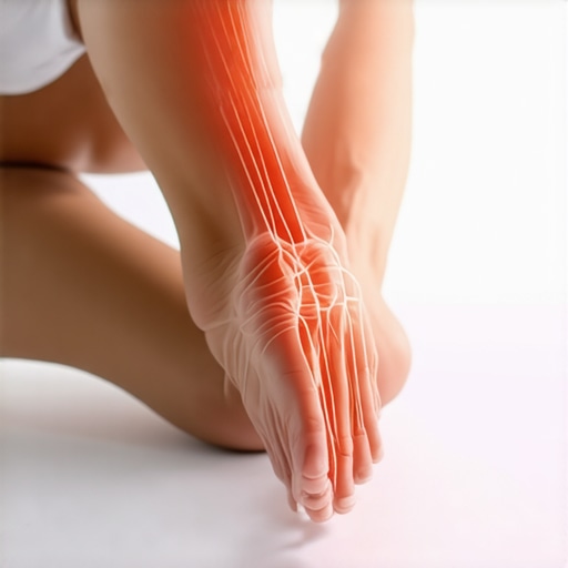 Illustration showing how toe-touching stretches the sciatic nerve instead of the muscle.