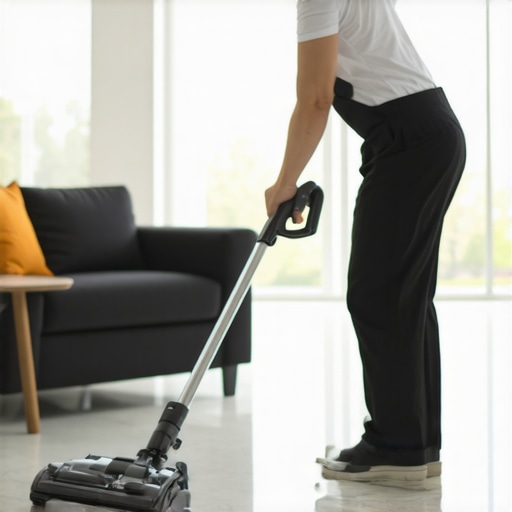 The specific way to vacuum that protects your lower back