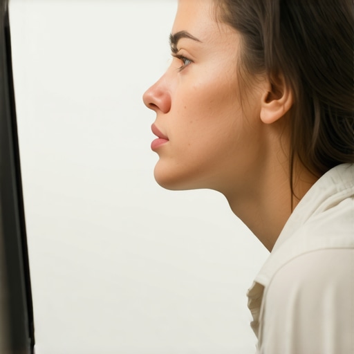 Why your vision might be the cause of your neck leaning